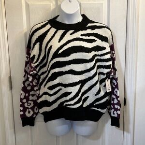 NWT Terra & Sky Long Sleeve Pullover Mock Neck Drop Shoulder Sweater Size 0X 14W